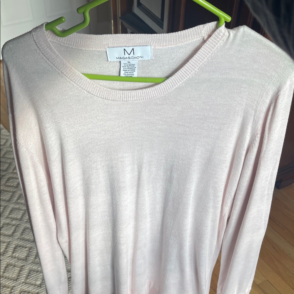 Magaschoni Blush Knit Top